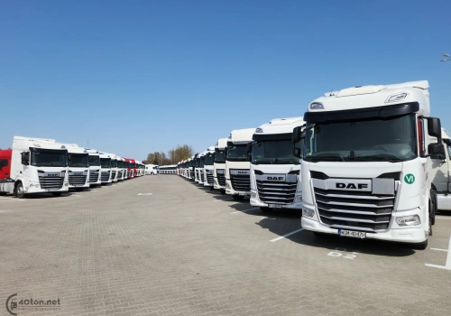Nawet 530 DAF-ów w polskim centrum pojazdów używanych – start pod Warszawą