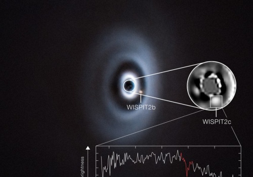Dwie protoplanety wokół jednej gwiazdy