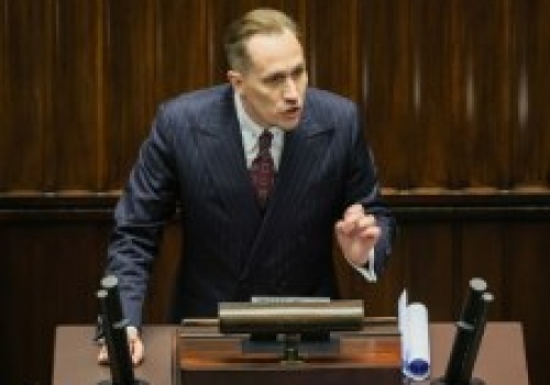 Skandal w Sejmie. Oto co poseł Konfederacji Konrad Berkowicz wniósł na salę