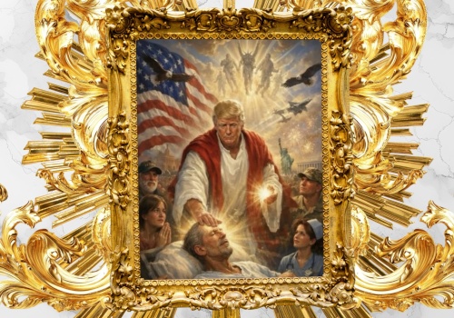 Donald Trump jak Jezus. Jak wyjaśnić bluźnierstwa prezydenta USA?