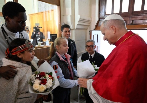 Papież - duchowy syn św. Augustyna wraca do domu