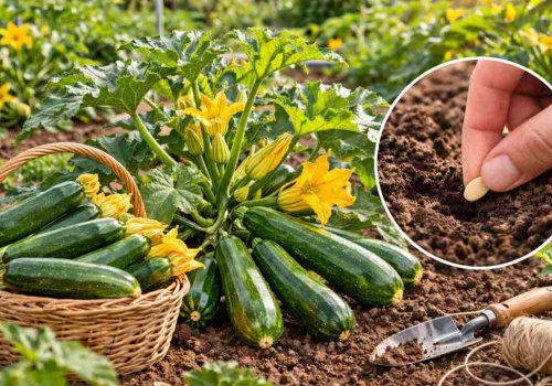 Zamiast 2, zbierzesz 20. Sekretny termin sadzenia cukinii