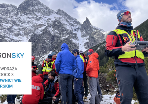 TOPR wdraża stacje dokujące do dronów w celu zwiększenia efektywności akcji SAR