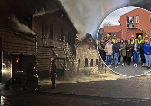 Spłonął im zakład, ale nie stracili pracy. Teraz chcą go sami odbudować