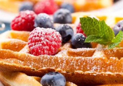 W gofrach przemycam wysokobiałkowe warzywo. Smakują jak tradycyjne, a są zdrowsze