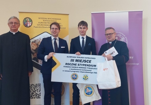 Sukces ucznia KOSTKI w finale Olimpiady Teologii Katolickiej