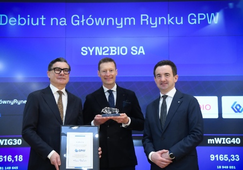 Syn2bio już na giełdowym parkiecie