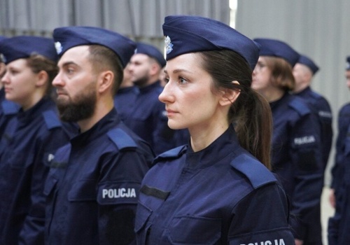 Nowi opolscy policjanci. Garnizon zasiliło ponad 50 mundurowych
