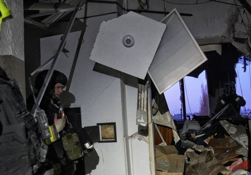 Setki dronów, rakiety. Zmasowany atak na Ukrainę