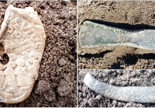 Od epoki brązu po średniowiecze – niezwykłe znaleziska w Sadłużku (GALERIA)