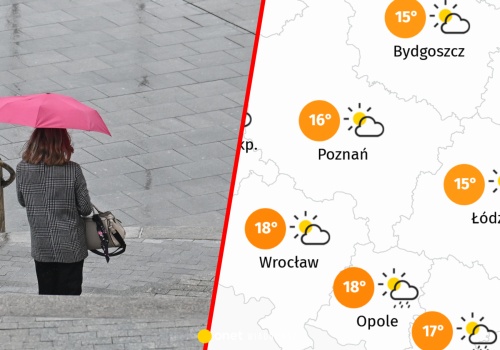 Coraz większe ciepło nad Polską. W tym miejscu temperatura zbliży się do 20 st. C