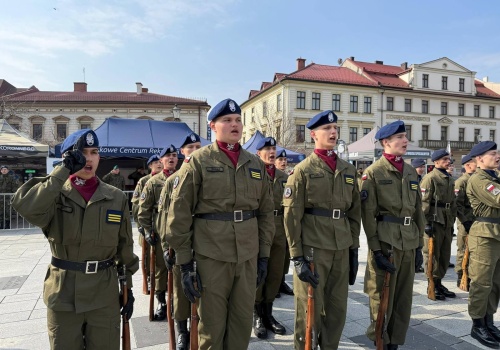 Przegląd Musztry Klas Wojskowych w Wadowicach | WIDEO, ZDJĘCIA