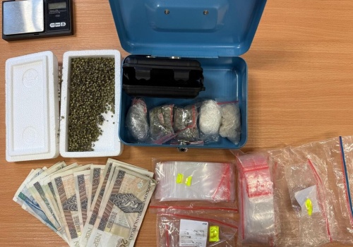 Pół kilograma narkotykowego miksu w jednym domu! Policjanci z Brzostka rozbili „magazyn” 33-latka