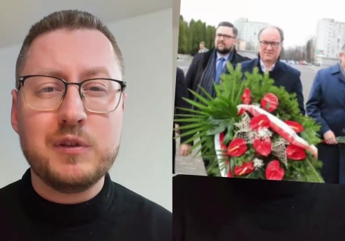 Czarzasty jeszcze kilka lat temu składał wieńce razem z przedstawicielami Rosji