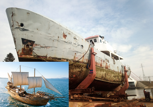 Z patrolowca na żaglowiec. Polskie firmy biorą udział w przebudowie jednostki, która pływać będzie po Karaibach