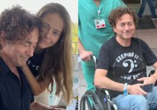 Piotr Rubik na wózku inwalidzkim. Agata pokazała zdjęcie sprzed szpitala i wyjaśniła, co się stało