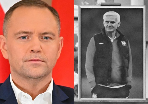 Prezydent Karol Nawrocki oddał hołd Jackowi Magierze. Kadry z pogrzebu obiegły sieć