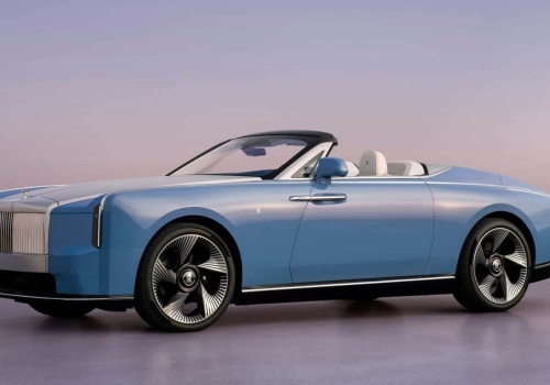 Elektryczny Rolls-Royce w stylu retro