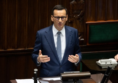 Morawiecki wyjaśnia powody powstania stow. Rozwój Plus