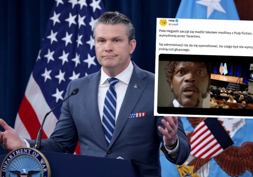 Sekretarz wojny USA podczas nabożeństwa zacytował nieprawdziwy biblijny cytat z Pulp Fiction
