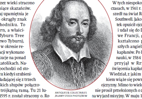 Gość Niedzielny o twórczości o. Roberta Southwella SJ