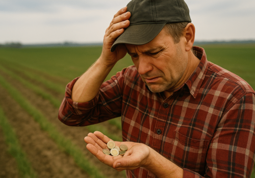 Rolnicy pod kreską. GUS: najgorsze nastroje od lat