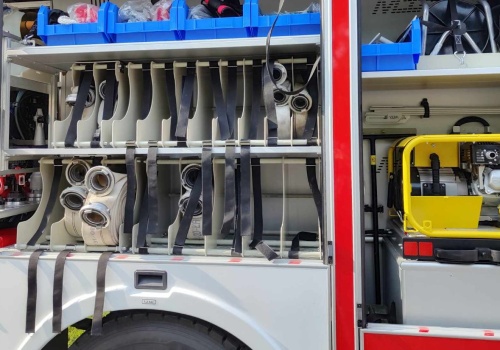 Pożar w centrum Krakowa. Kłęby dymu nad miastem