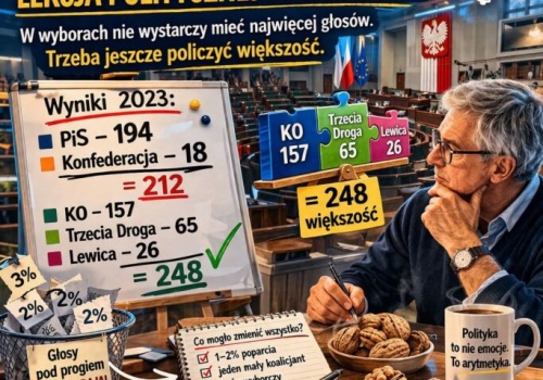 W polityce kilka procent potrafi zdecydować o wszystkim