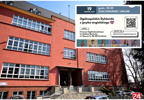 Świdniczanie sprawdzą swój angielski! Wielkie ogólnopolskie dyktando w „Banachu” pod patronatem Starosty