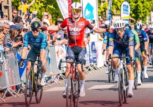 Tour du Loir et Cher 2026: Marceli Bogusławski kończy 2. etap na podium