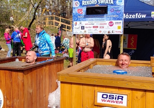 Nie tylko rekord. Morsy Konin wsparły ważną inicjatywę