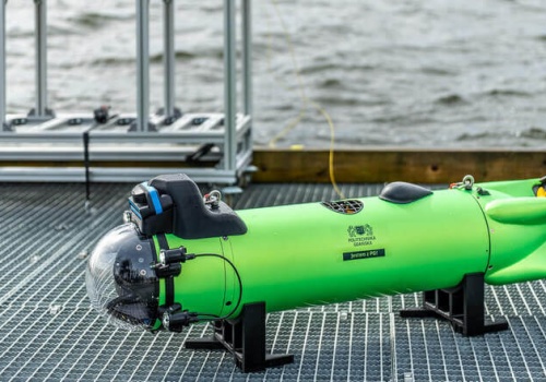 „Pirania” – podwodny dron do monitorowania infrastruktury krytycznej – przeszła pierwsze testy