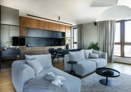 Wnętrze, które oddaje głos morzu. Nowoczesny, lecz przytulny apartament w Gdyni