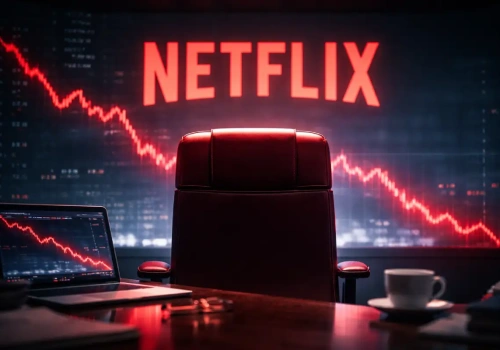 Netflix zarabia miliardy, ale akcje pikują! W tle odejście człowieka, który stworzył imperium