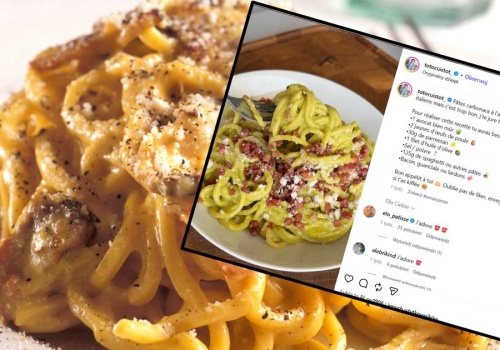Carbonara bez masła i śmietany? Kucharz dzieli się viralowym przepisem