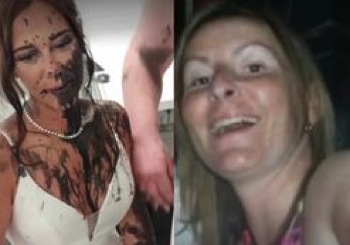 Szwagierka zamiast życzeń...OBLAŁA pannę młodą CZARNĄ FARBĄ. Dramat na ślubie: 