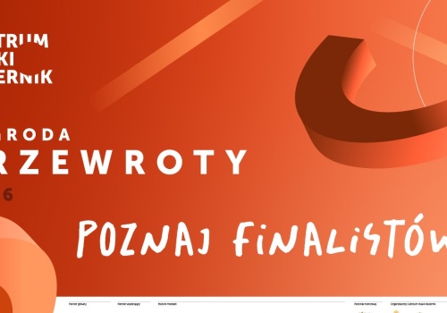 Znamy finalistów Nagrody Przewroty 2026