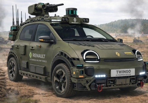 Renault wchodzi do sektora wojskowego. Powstaje bezzałogowy pojazd wielkości Twingo