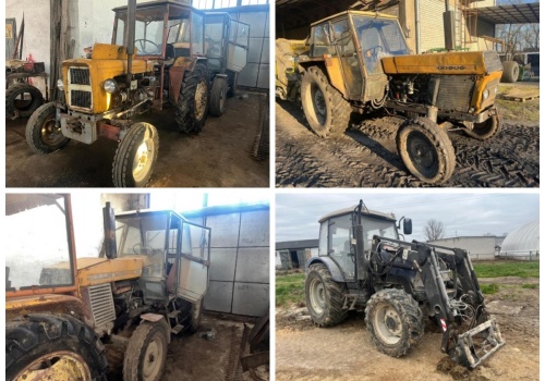 Ceny od 15,4 tys. zł. Spółka KOWR sprzedaje Ursusy i Farmtraca