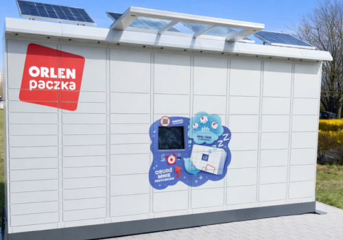 Automaty ORLEN Paczki zasilane energią słoneczną