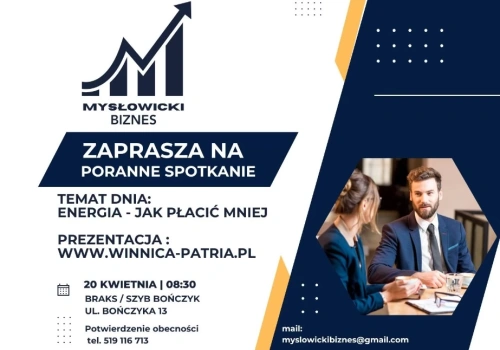 II spotkanie grupy Biznes Mysłowicki już w poniedziałek 20 kwietnia