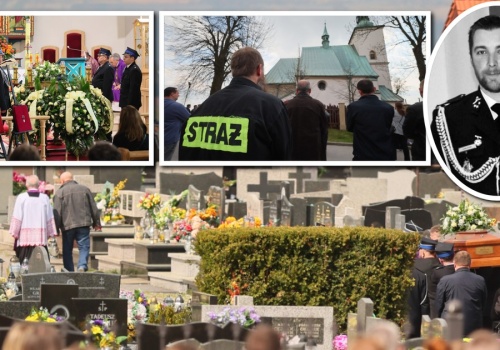 Zginął, spiesząc na pomoc innym. Tłumy żegnały 35-letniego Bogdana Ulmana. Poruszające obrazki