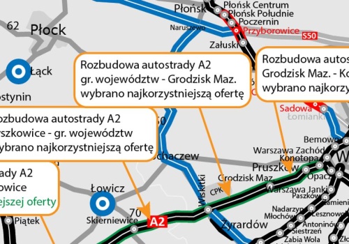 Rozbudowa A2 między Łodzią a Warszawą. Znamy ostatniego wykonawcę