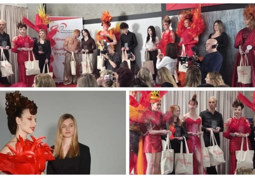 Najlepsze w kraju! Uczennice z Ciechanowca podbiły Olimpiadę Fryzjerską