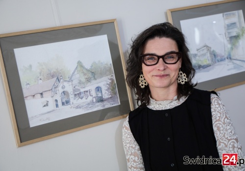 Świdnica malowana pędzlem Marty Ciućki