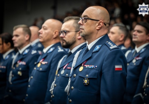 Komendant cieszyńskiej policji uczestniczył w ślubowaniu – do służby przyjęto 11 nowych funkcjonariuszy