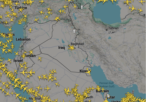 Irackie niebo świeci pustkami. Miliony dolarów uciekają