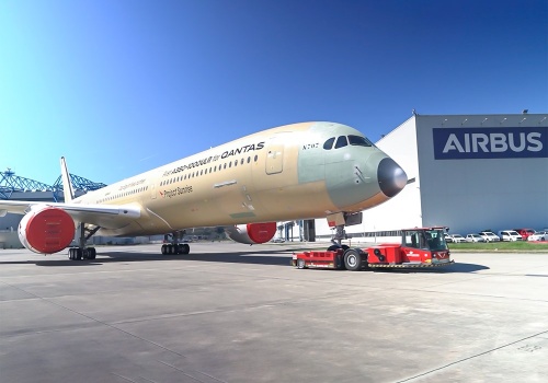 Qantas. A350 do projektu Sunrise już po montażu końcowym (zdjęcia)