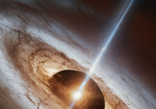 Uczeni dokonali przełomu. Zmierzyli moc dżetu czarnej dziury