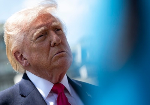 Kasia: Trump jak Pan Jezus. Obraz odbił się głośnym echem. Zachwytom nie było końca